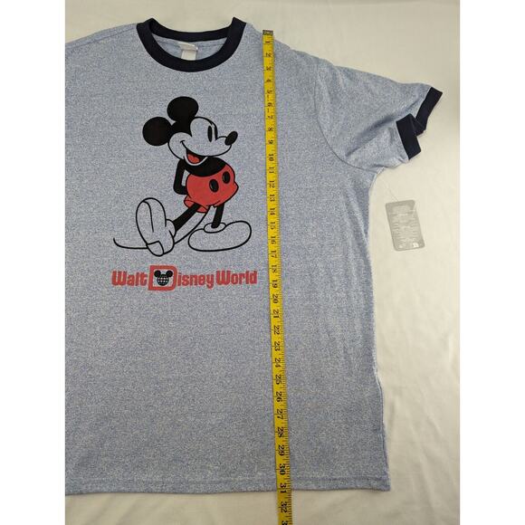 2XL NEW Walt Disney World Parks Blue Mickey Mouse Shirt NWT - Picture 11 of 16